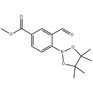 Acido benzoico, 3-formil-4-(4,4,5,5-tetrametil-1,3,2-dioxaborolan-2-il)-, N. CAS estere metilico: 2271348-22-0